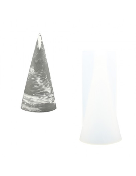 Silikoneform Kegle 14,6cm x 7cm x 7cm 0144