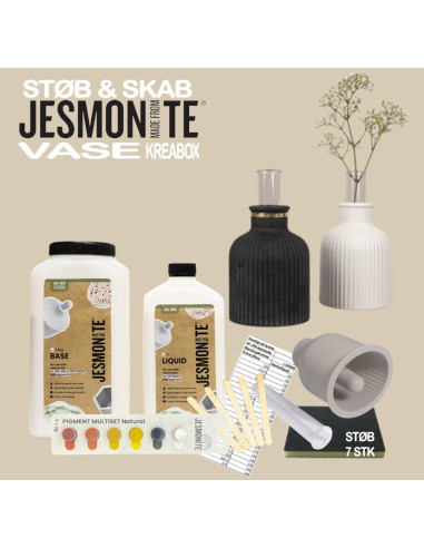 Jesmonite startboks Vase 3500 g/N