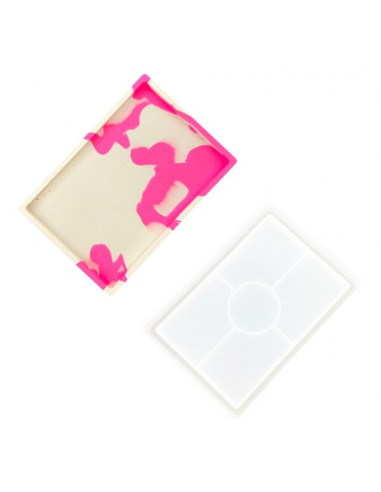 Silikoneform 15,5cm x 11cm - Rektangulært Fad 0398