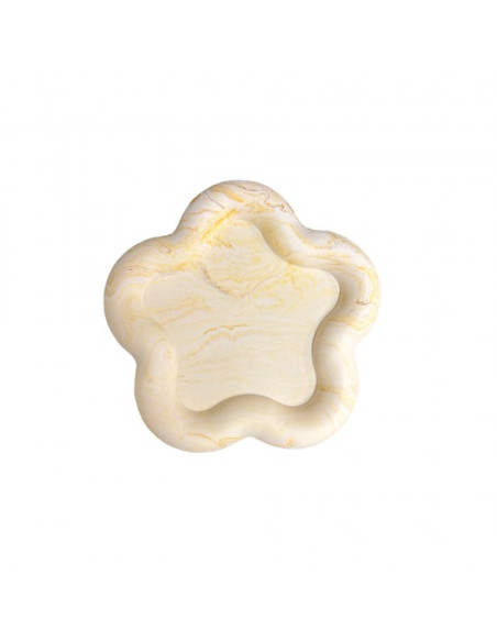 Jesmonite Startboks blomsterfad 1750 g/N