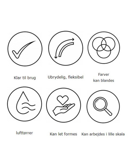 Smarta selvhærdende ler