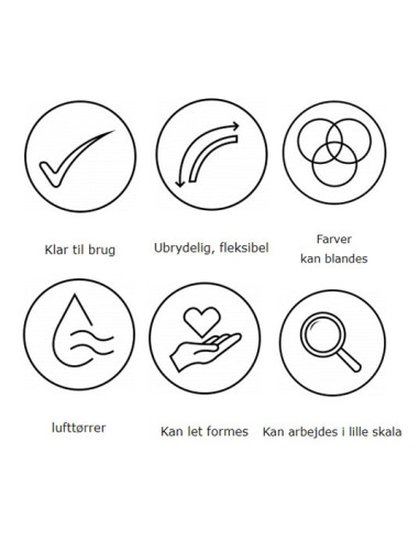 Smarta selvhærdende ler