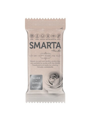 Smarta Sølv Ler 60 g