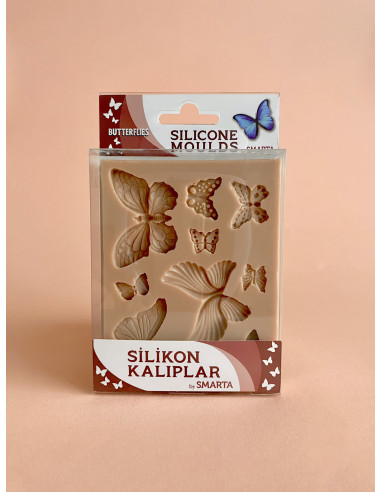 Smarta silikoneform til selvhærdende ler