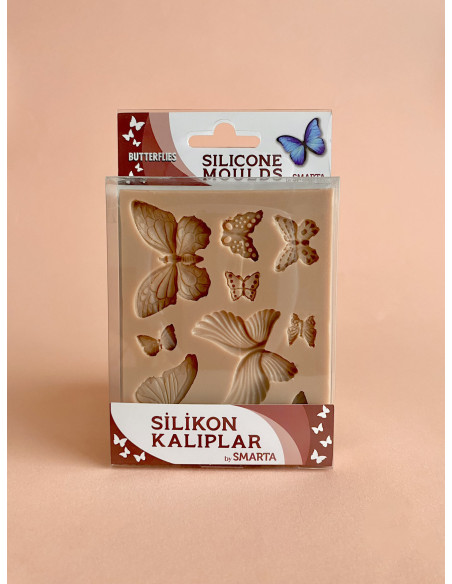 Smarta silikoneform til selvhærdende ler