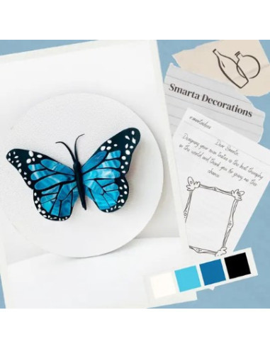 Smarta silikoneform til selvhærdende ler