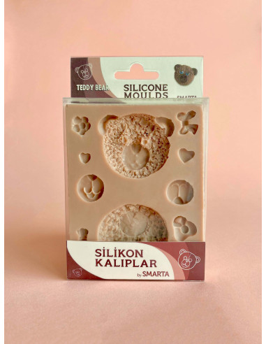 Smarta silikoneform til selvhærdende ler