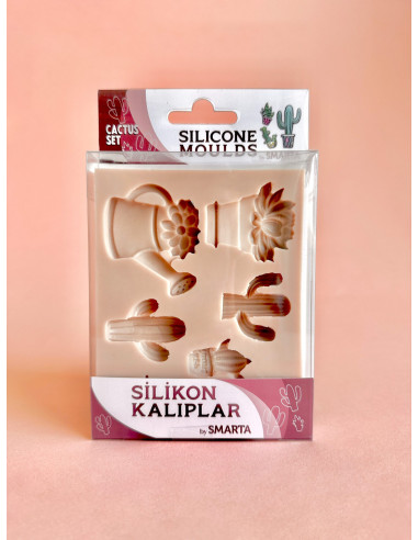 Silikoneform fra Smarta med kaktus