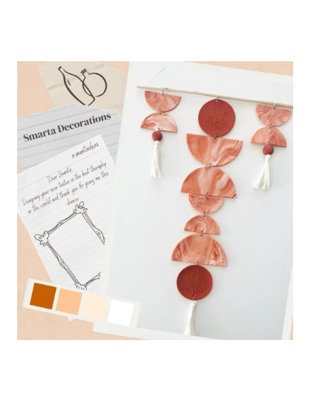 Smarta udstikkere til selvhærdende ler