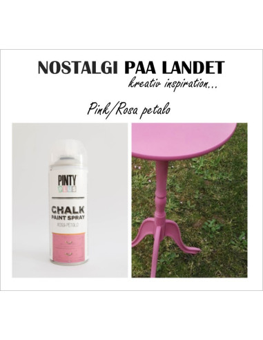 Rosa Petalo / Pink Pinty Plus kalkmaling spray