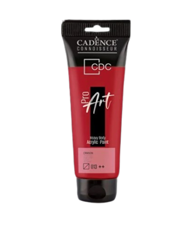 ProArt Professionel akryl maling Crimson Red 013 120 ml