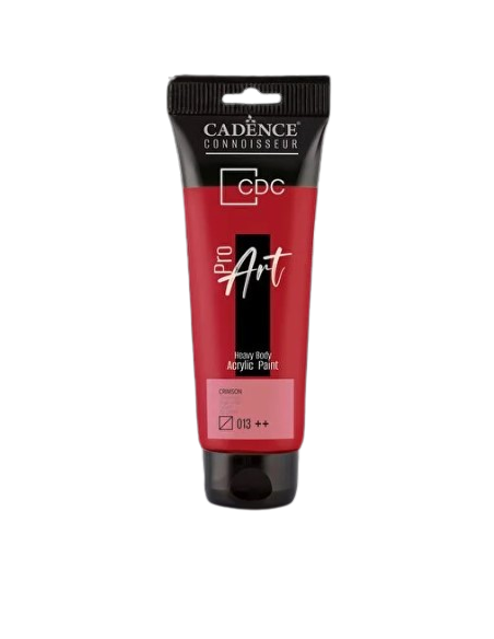 ProArt Professionel akryl maling Crimson Red 013 120 ml