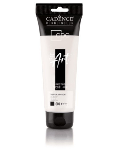 ProArt Professionel akryl maling Titanium Buff light 001 120 ml