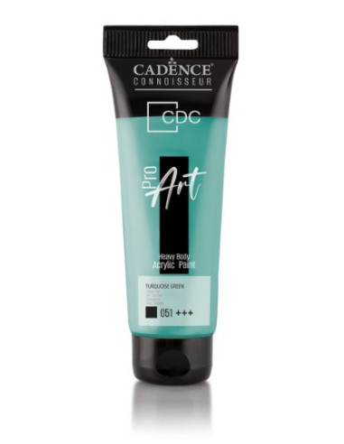 ProArt Professionel akryl maling Turquoise green 051 120 ml
