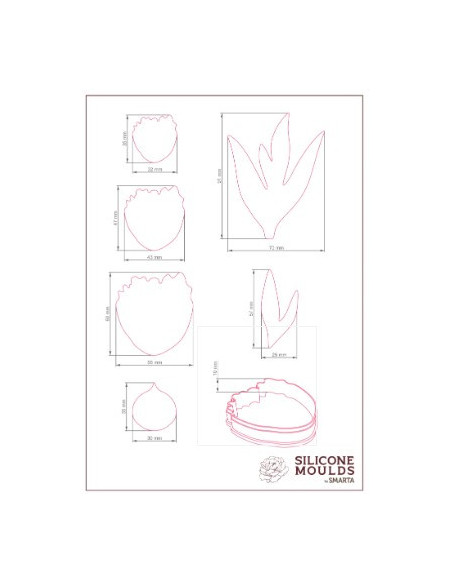 startboks med selvhærdende ler til bonderoser