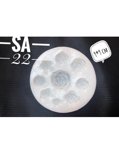 Cadence Silikoneform Roser SA-22