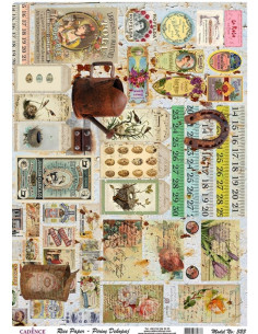 Cadence Rispapir Vintage 30x42 cm 323