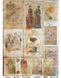 Cadence Rispapir Vintage 30x42 cm 324