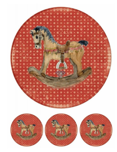 Cadence Rispapir Jul 30x42 cm 3063