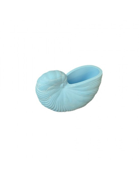 Jesmonite Silikoneform Konkylie 13cm x 7,4cm x 8,1cm 0426