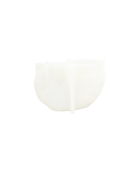 Jesmonite Silikoneform Konkylie 13cm x 7,4cm x 8,1cm 0426