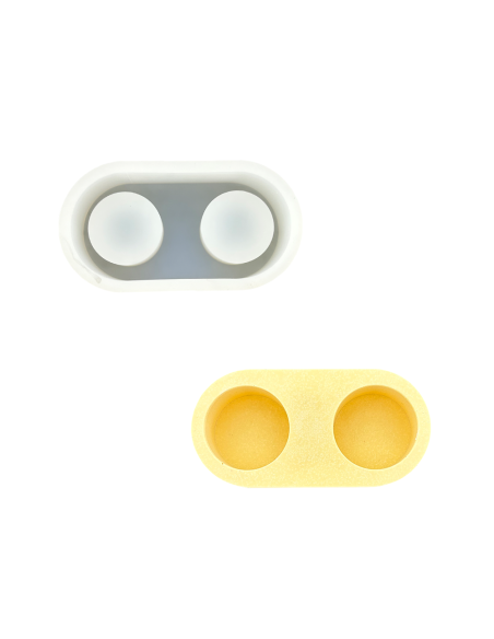 Jesmonite startboks Fyrfadstage 1750 g/C