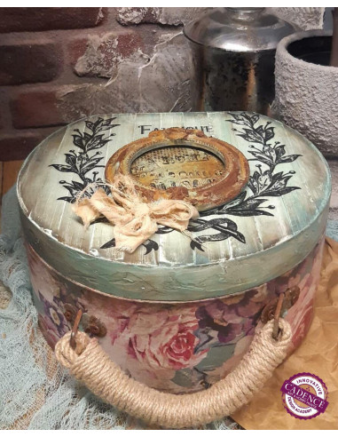 Cadence stencil Franske liljer 6x20 cm K152