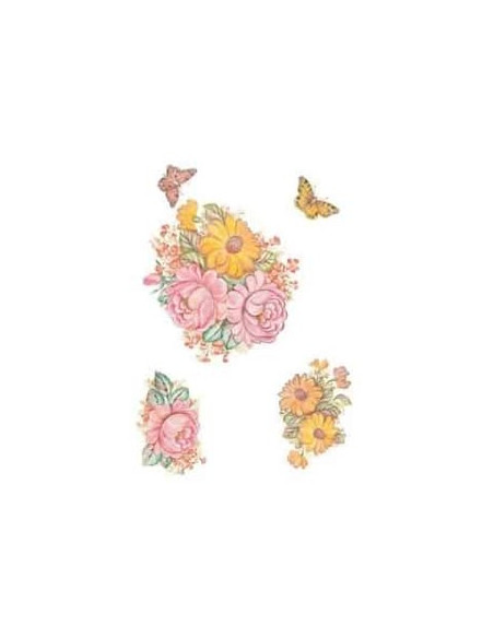Transfer T13 Blomster 17x25 cm