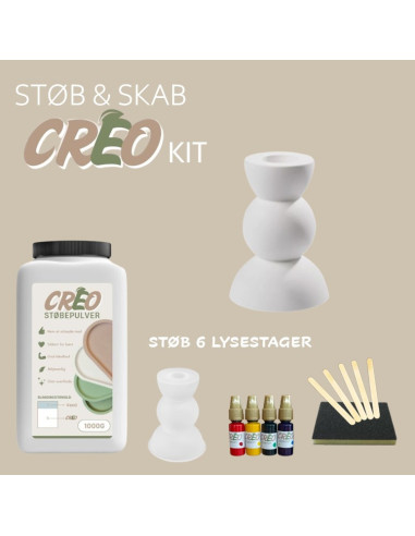 Creo støbekit Bobble stage