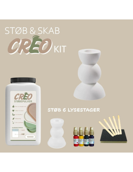 Creo støbekit Bobble stage