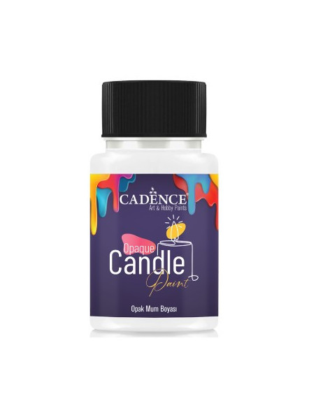 Cadence Opaque Stearinlysmaling Hvid 01