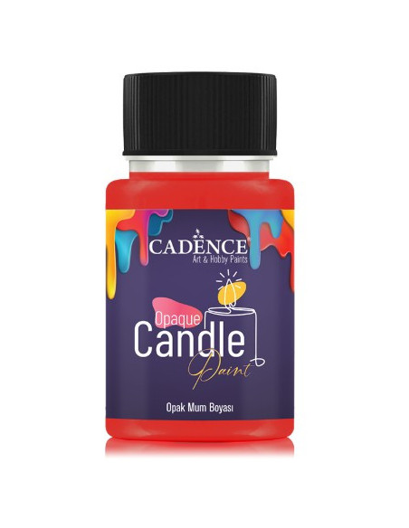 Cadence Opaque Candle Paint er en højpigmenteret stearinlysmaling