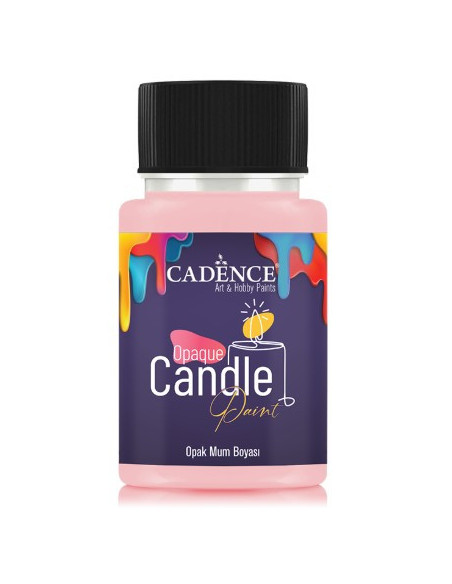 Cadence Opaque Candle Paint er en højpigmenteret stearinlysmaling