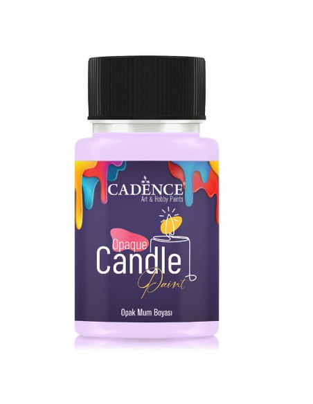 Cadence Opaque Candle Paint er en højpigmenteret stearinlysmaling