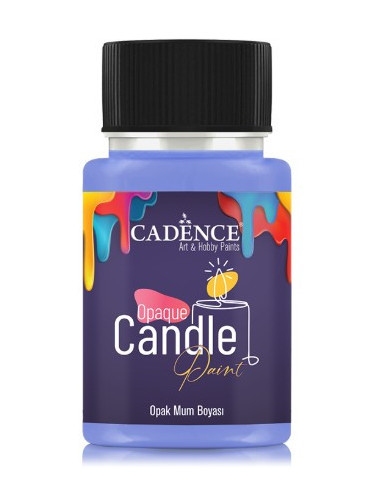 Cadence Opaque Candle Paint er en højpigmenteret stearinlysmaling