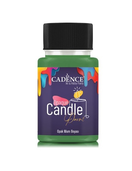 Cadence Opaque Candle Paint er en hfantastisk mat stearinlysmaling