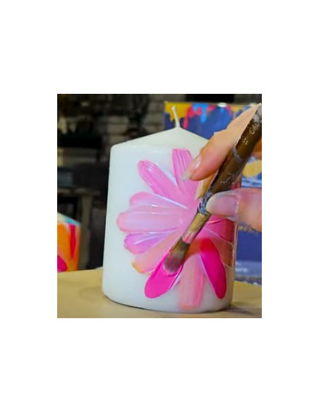 Cadence Opaque Candle Paint er en fantastisk stearinlysmaling