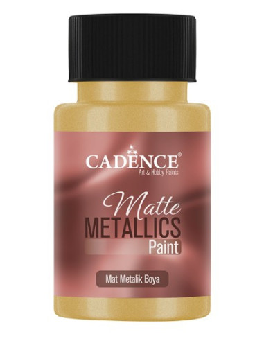 Cadence mat metallic akrylmaling giver smukke matte overflader