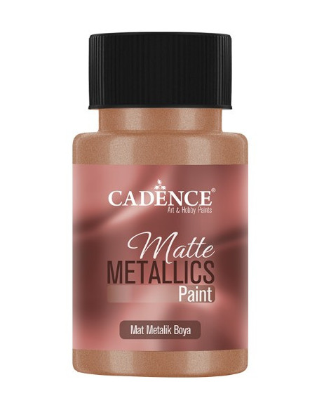 Cadence matte metallic akrylmaling giver et unik look til overfladen