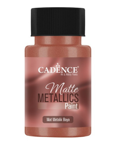 Cadence mat metallic i flot kobberfarvet til, dekoration på mange emne