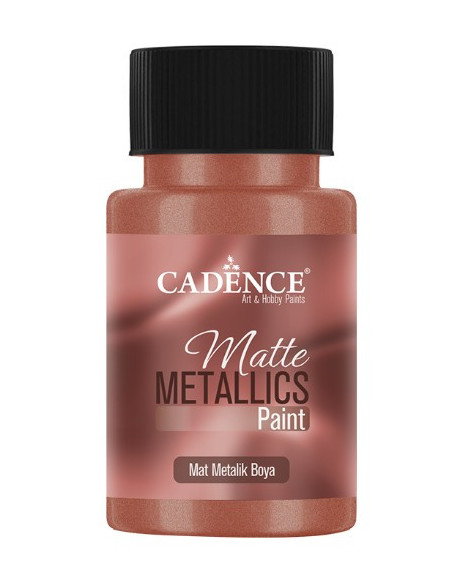 Cadence mat metallic i flot kobberfarvet til, dekoration på mange emne