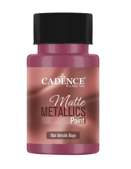 Lav flotte dekorationer med Cadence mat metallic akrylmaling