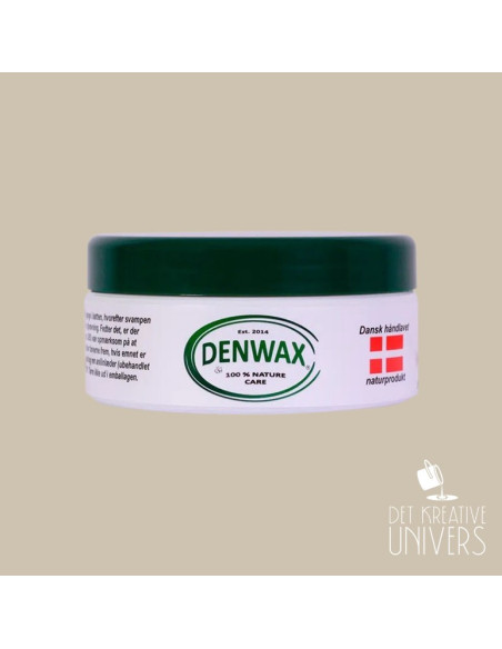 DenWax Care er et dansk, håndlavet naturprodukt til sealing og pleje