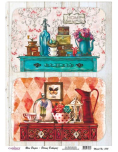 rispapir er et fint tyndt stykke materiale til decoupage