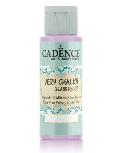 Cadence very chalky glasmaling giver et mat eksklusivt look