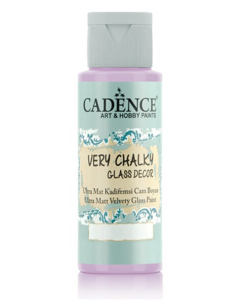 Cadence very chalky glasmaling giver et mat eksklusivt look