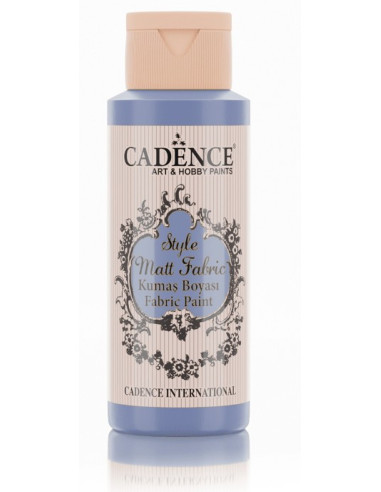 Cadence Style matt fabric paint 618 Lavender blue