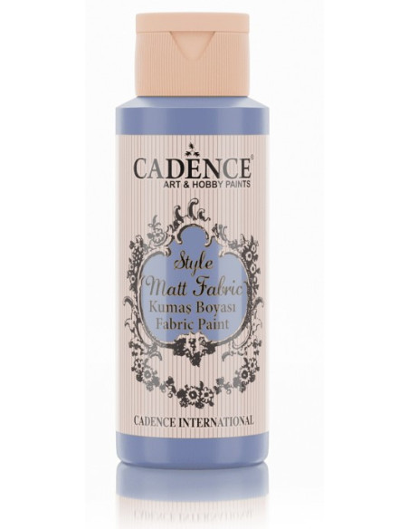 Cadence Style matt fabric paint 618 Lavender blue