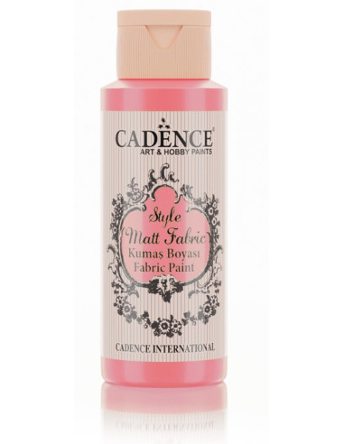 Cadence Style matt fabric paint 639 Sugar pink