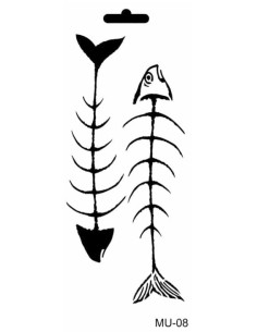 genanvendelig stencil fra Cadence. Måler 10x25 cm